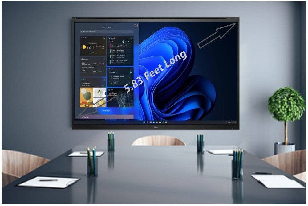 Smart Tech Refurbished Excellent 70 Inch Dell Interactive Smart