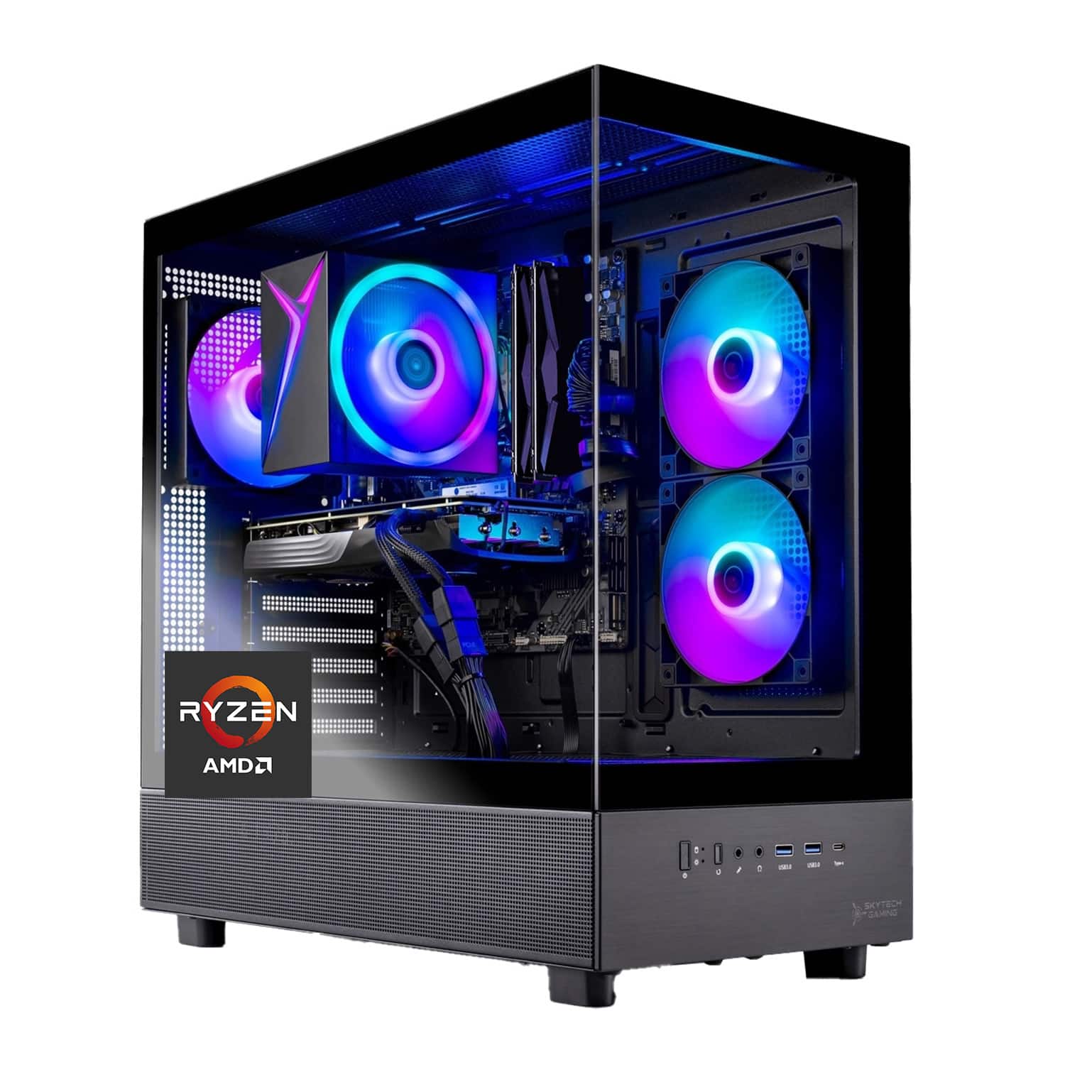 RYZEN  
AMD  
0:  
SEA  
SKYTECH GAMING