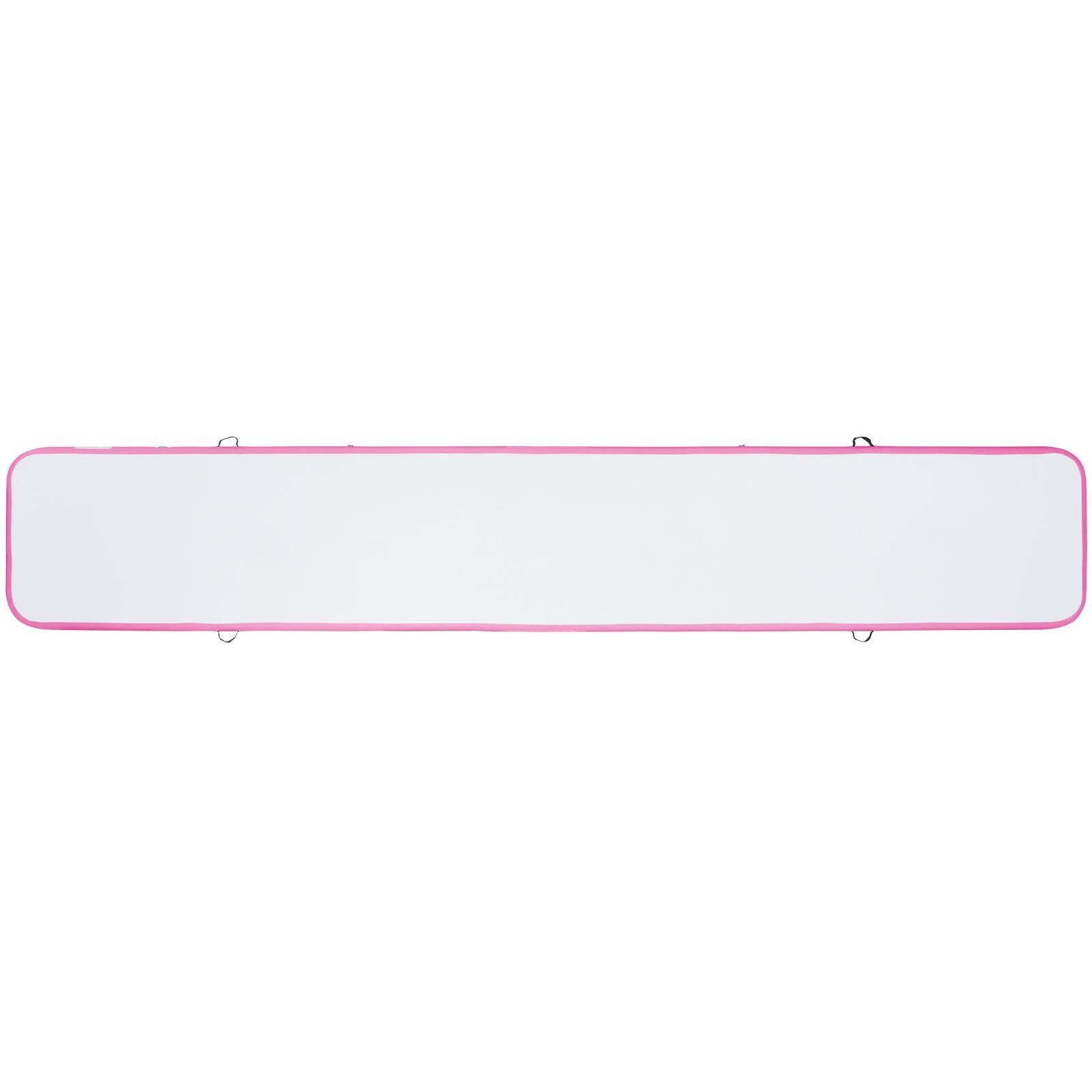 Alt View 5. VEVOR - Gymnastics Air Mat, 4 inch Thickness Inflatable Gymnastics Tumbling Mat, Tumble Track with Electric Pump - Pink.