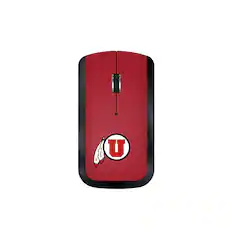 Front. Keyscaper - Utah Utes Solid Design Wireless Mouse - Multicolor.