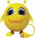 Front Standard. Chatman - USB Interactive Social Media Device - Yellow.