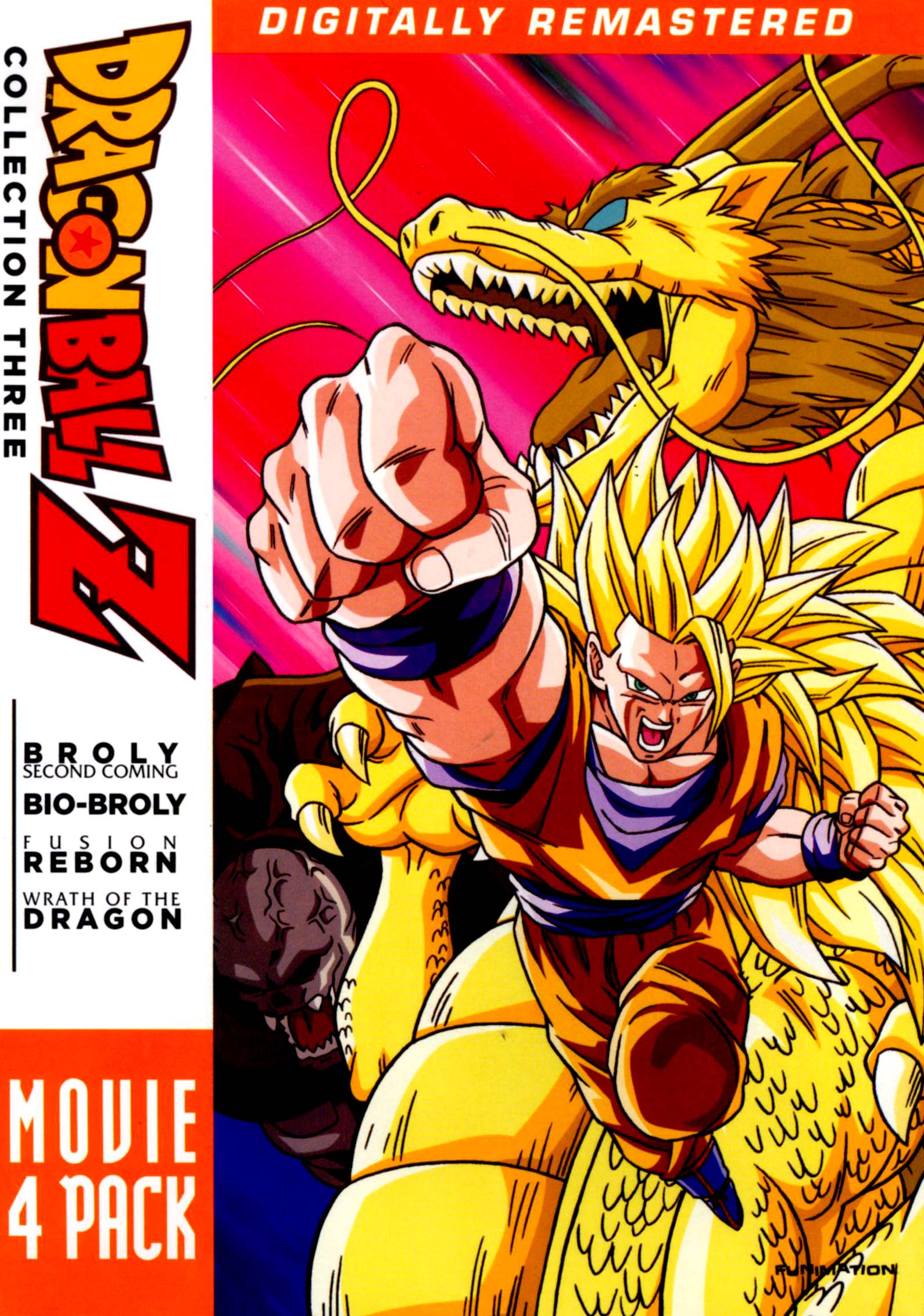 DragonBall Z: Movie 4 Pack - Collection Three [4 Discs] [DVD]