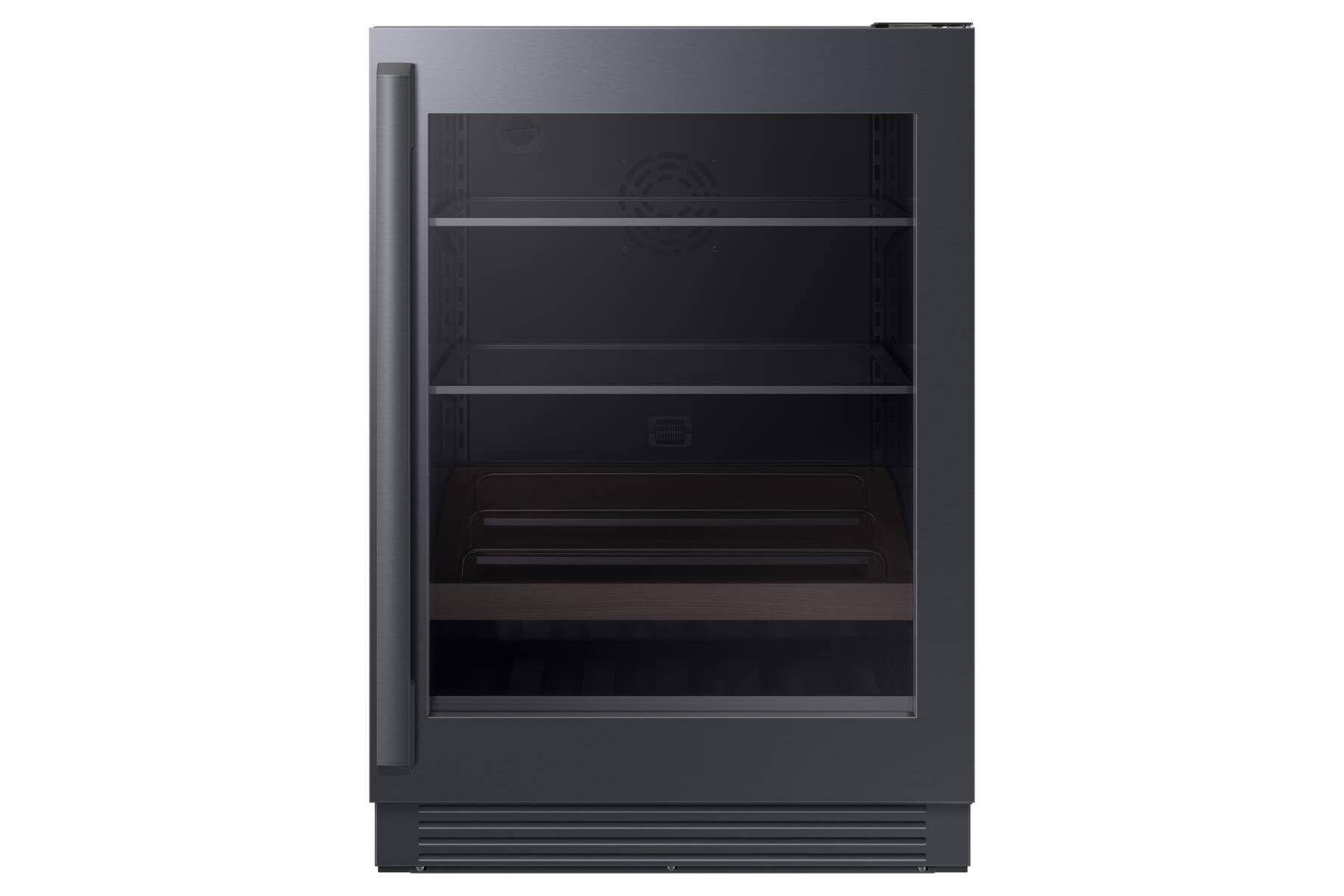 Alt View 20. Dacor - 5.0 Cu. Ft. Built-In 24-Inch Undercounter Beverage Refrigerator with Presenter Shelf and LED 3D Lighting - Custom Panel Ready.