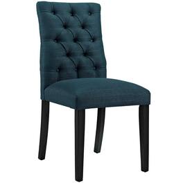 Duchess Button Tufted Fabric Dining Chair by Modway - Blue