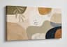 FC Design - Large Canvas 24x36" Abstract Organic Shapes Mid Century Neutral Art Painting Home Wall Décor - MultiColor