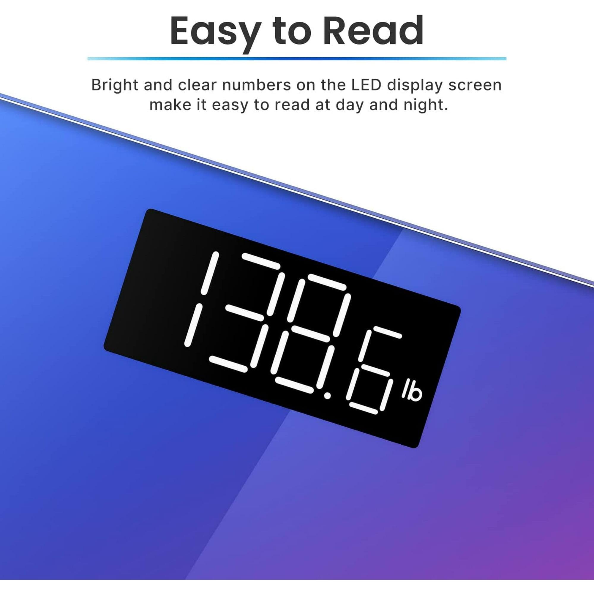 Easy to Read

Bright and clear numbers on the LED display screen make it easy to read at day and night.

138.6 lb