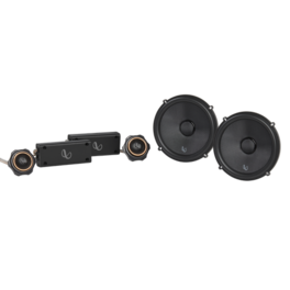 Infinity - KAPPA603CF 6 1/2” two-way car audio component system w/gap switchable crossover / No grill - Black
