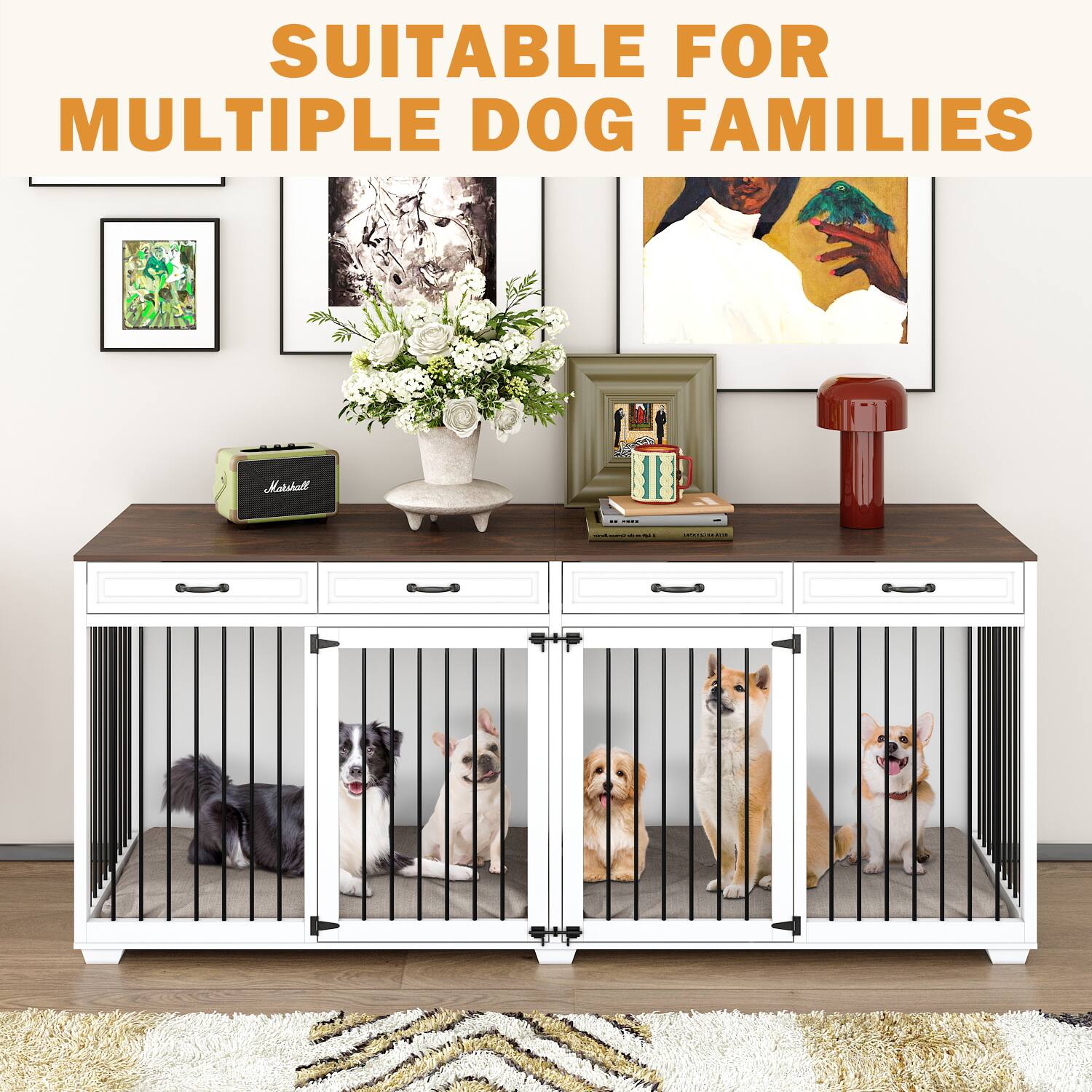 SUITABLE FOR MULTIPLE DOG FAMILIES