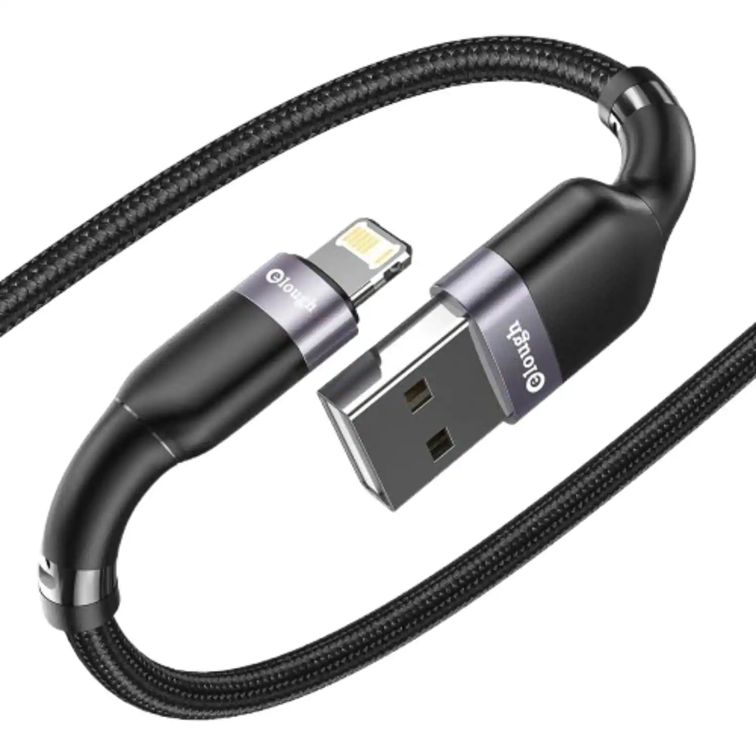 Stock Preferred - 10ft Nylon Braided Lightning Cable for iPhone – Fast Charging & Data Sync