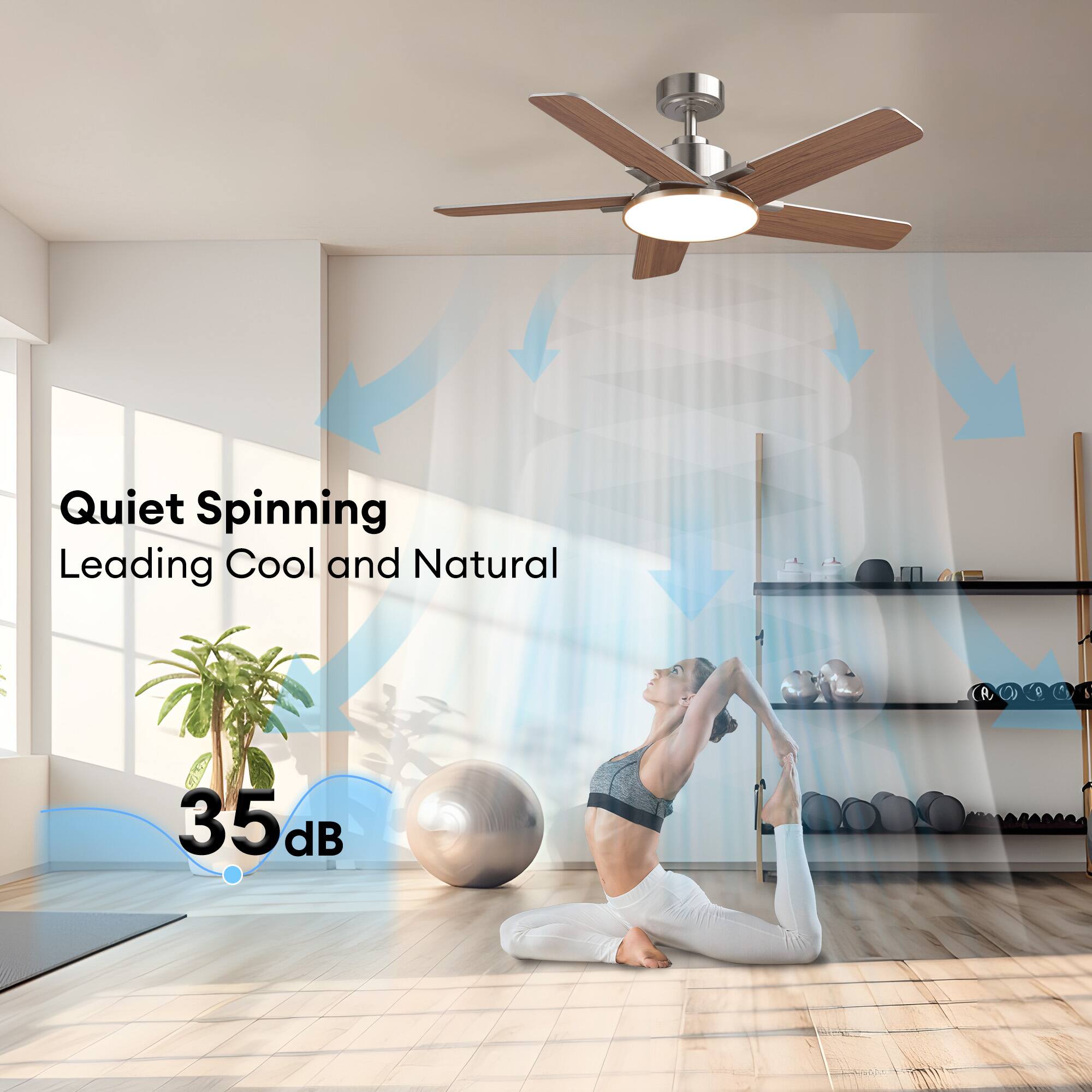 Quiet Spinning  
Leading Cool and Natural  
35 dB