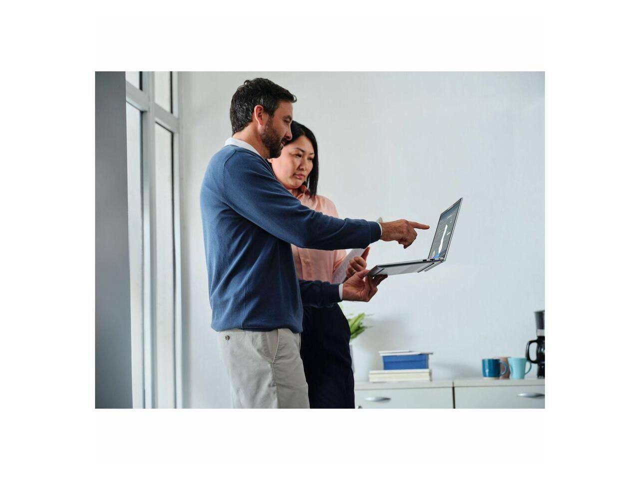 Alt View 5. HP - HP EliteBook 6 G1i 13.3" - Intel Core Ultra 7 - vPro - 16GB - 512GB SSD - Windows 11 Pro - BD5Y7UT#ABA - Gray.