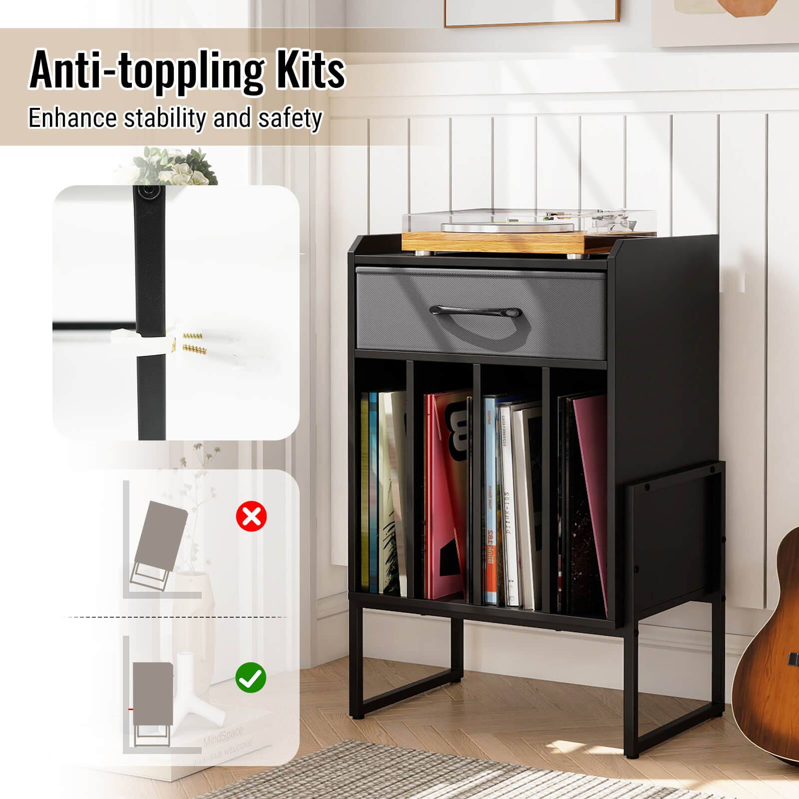 Anti-toppling Kits  
Enhance stability and safety