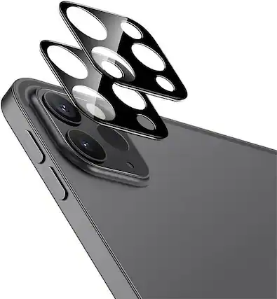 Angle. SaharaCase - ZeroDamage Tempered Glass Lens Hood for Apple iPad Pro 11" (2nd Generation 2020) Camera Lenses - Clear.