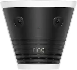 Ring - Elite 140 — Two Retinal 4K Cameras, 140° View, Built for Business, Panorama Control, Plug-In and PoE - Black