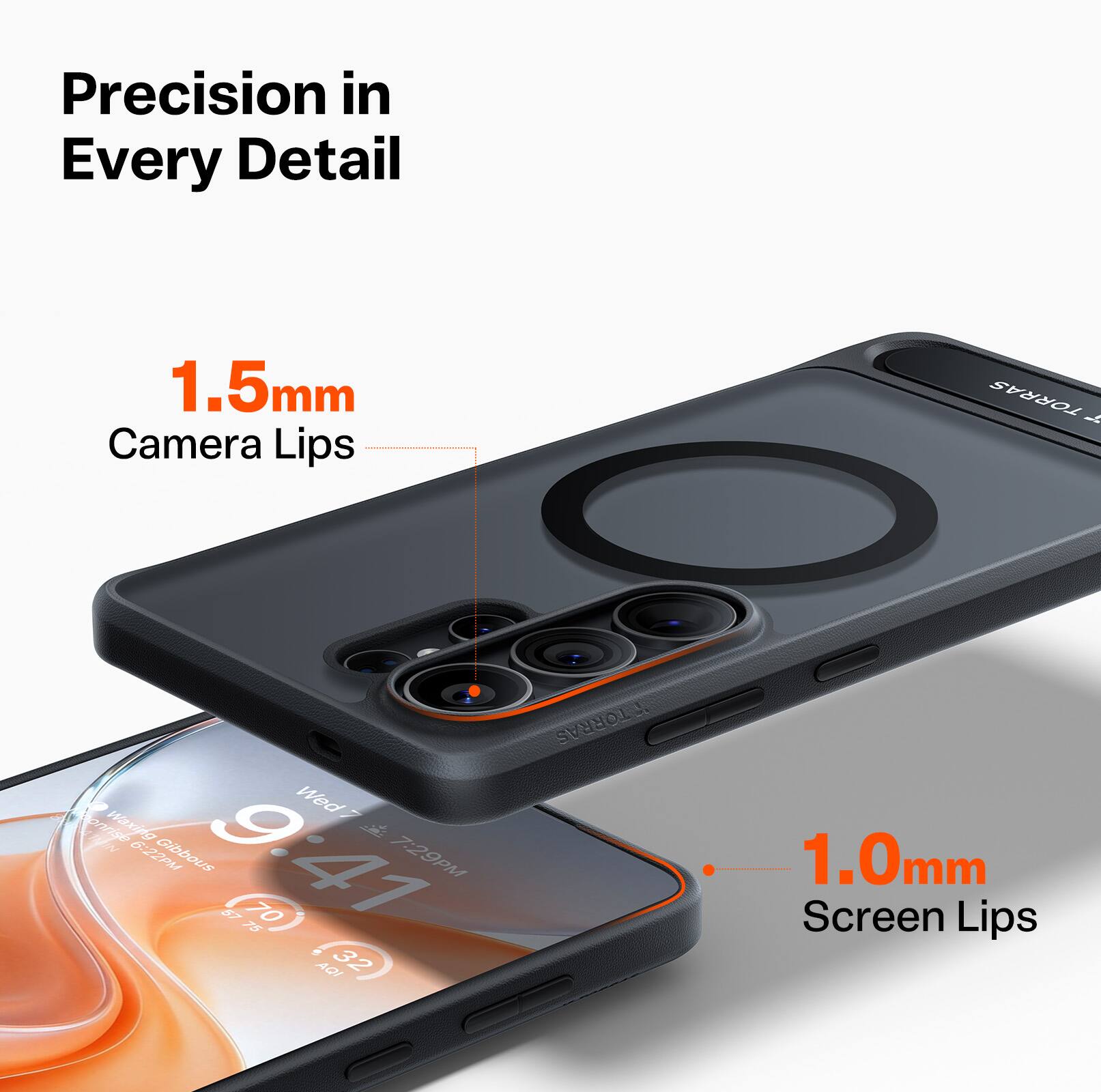 Precision in Every Detail

1.5mm Camera Lips

1.0mm Screen Lips