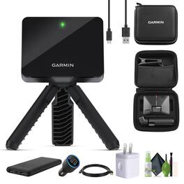 Garmin - Approach R10 Portable Golf Launch Monitor Bundle with Accessories - Black