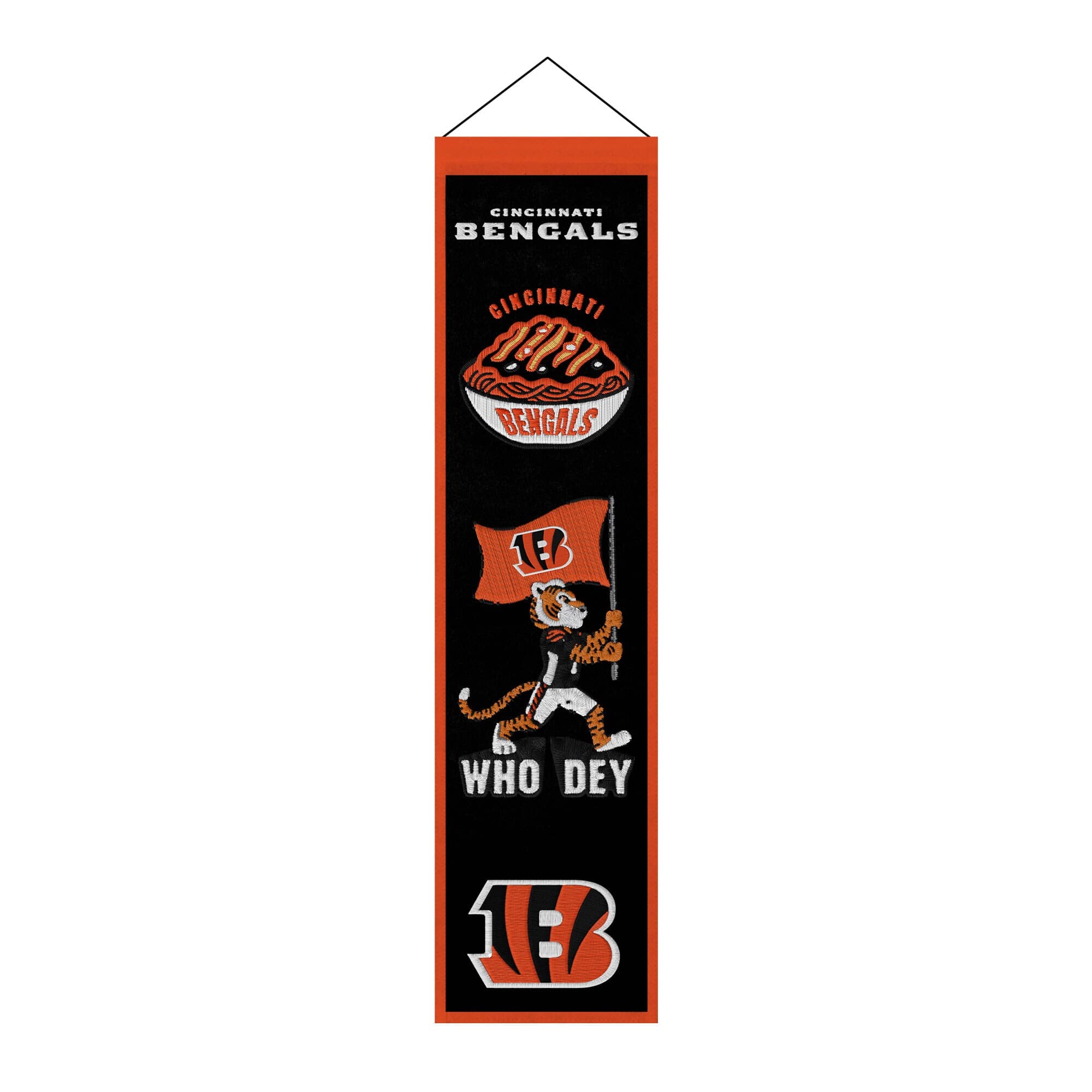 "Sporticulture - Cincinnati Bengals 8"" x 32"" Icons Banner - Multicolor" price history on PriceWatchPro