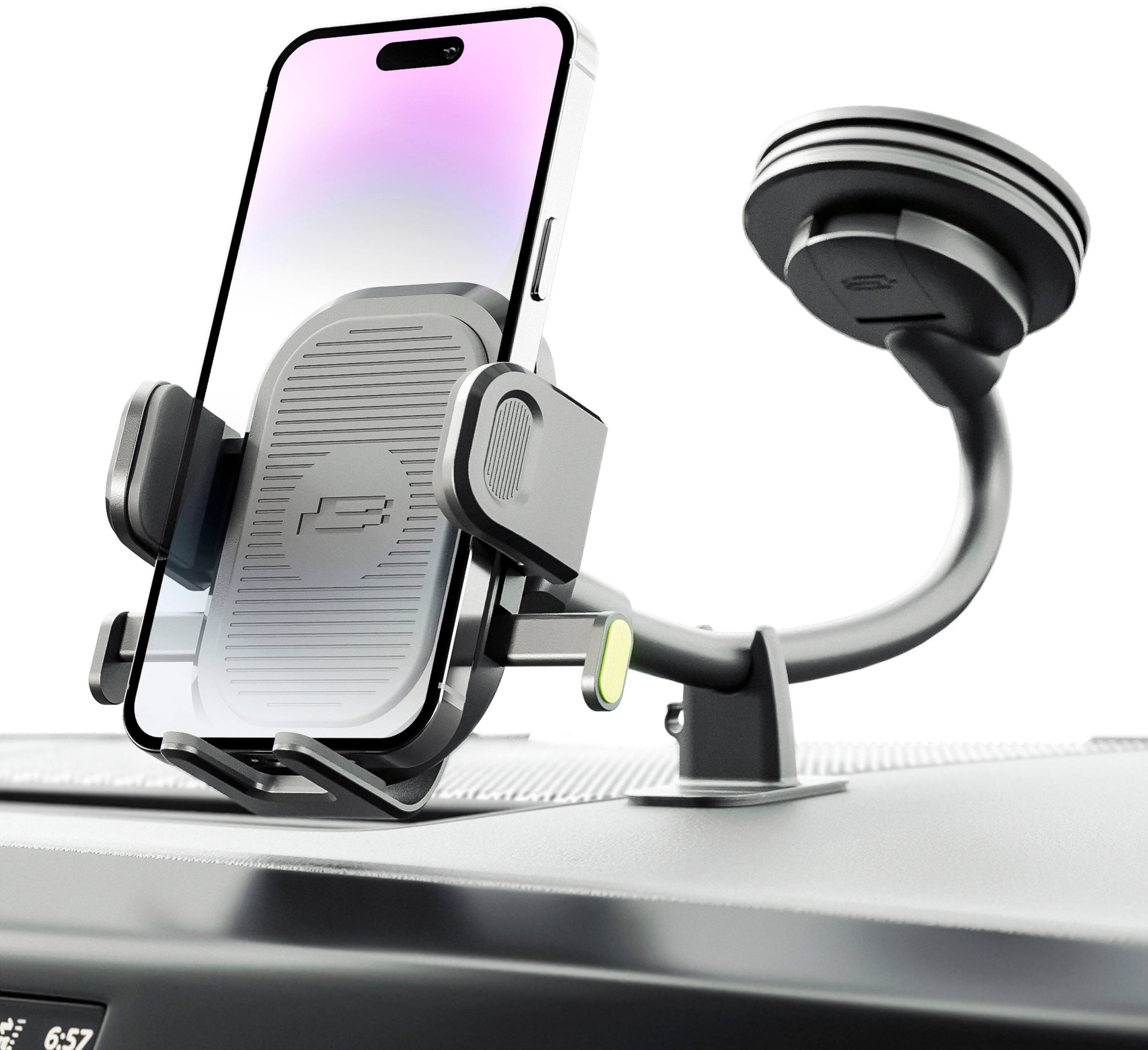 Alt View 17. Bracketron - OneClick Flex Window, Dash & Vent Mount - Black.