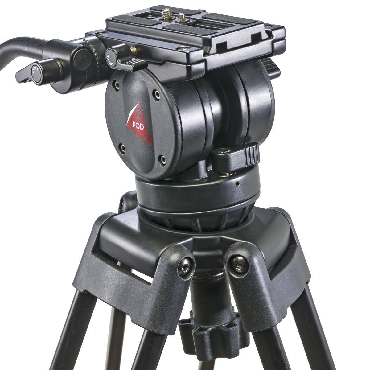 Alt View 3. Blackmagic Design - Blackmagic Design Pocket Cinema Camera 4K Bundle with 3Pod Aluminum Tripod, Universal Tripod Dolly.