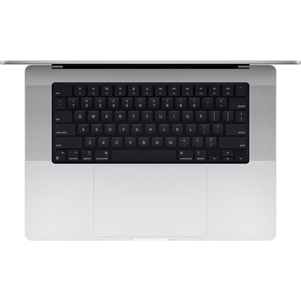 Alt View 1. Apple - MacBook Pro 16" Certified Refurbished - M1 Pro chip - 10 CPU/16 GPU with 16GB Memory - 512GB SSD (2021) - Silver.