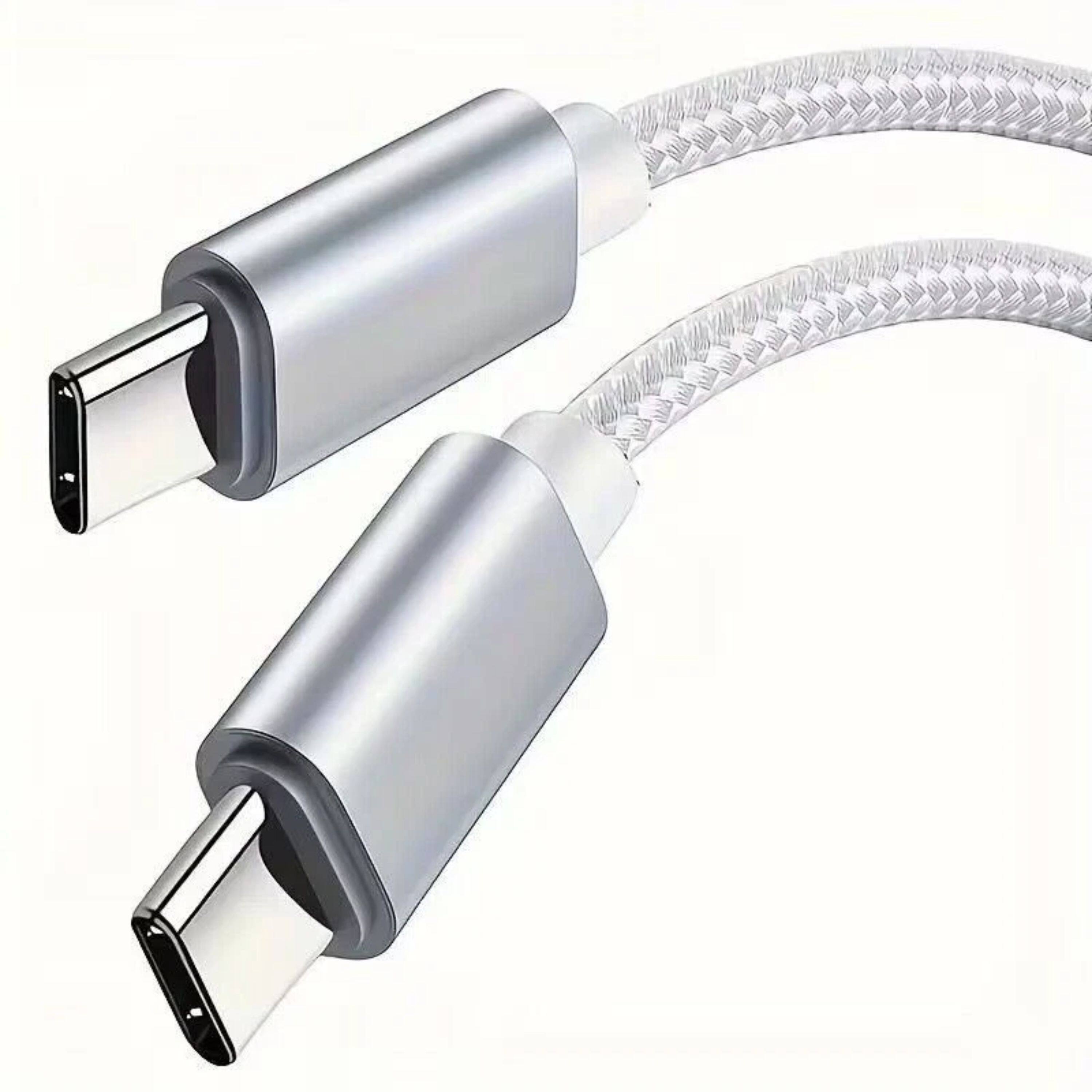 Angle. Kitcheniva - Fast Charging USB-C Cable For iPhone 16 15 Pro Max Samsung S24 10 Ft Red.