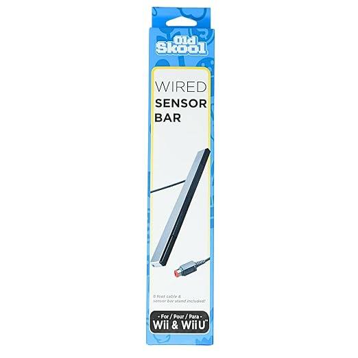 Old Skool
WIRED SENSOR BAR
foot cable & sensor bar stand included
For/Pour/Para Wii & WiiU