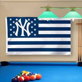WinCraft - New York Yankees Deluxe Stars & Stripes 3' x 5' Flag - Multicolor
