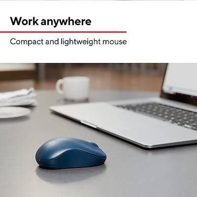 Work anywhere  
Compact and lightweight mouse