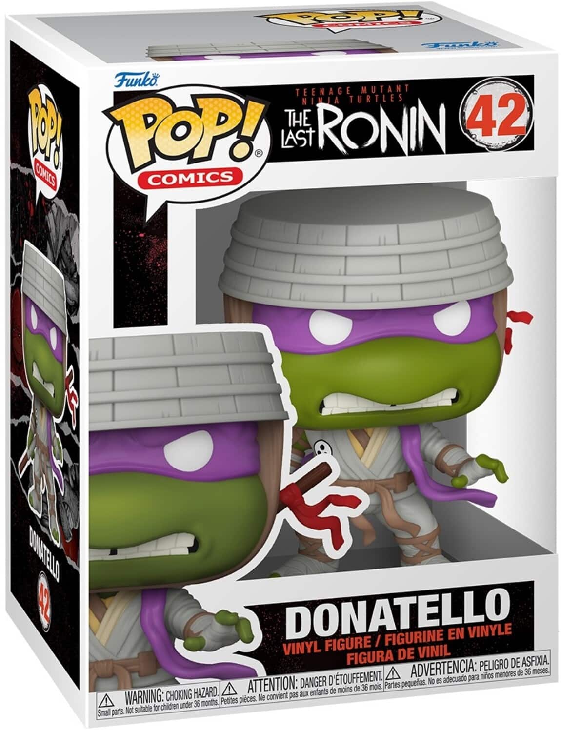 FUNKO - 【新品未開封】ファンコ　ポップ　タートルズ　ダーク　レオナルド 箱傷】 ダーク・レオナルド [ミュータントタートルズ:ラスト