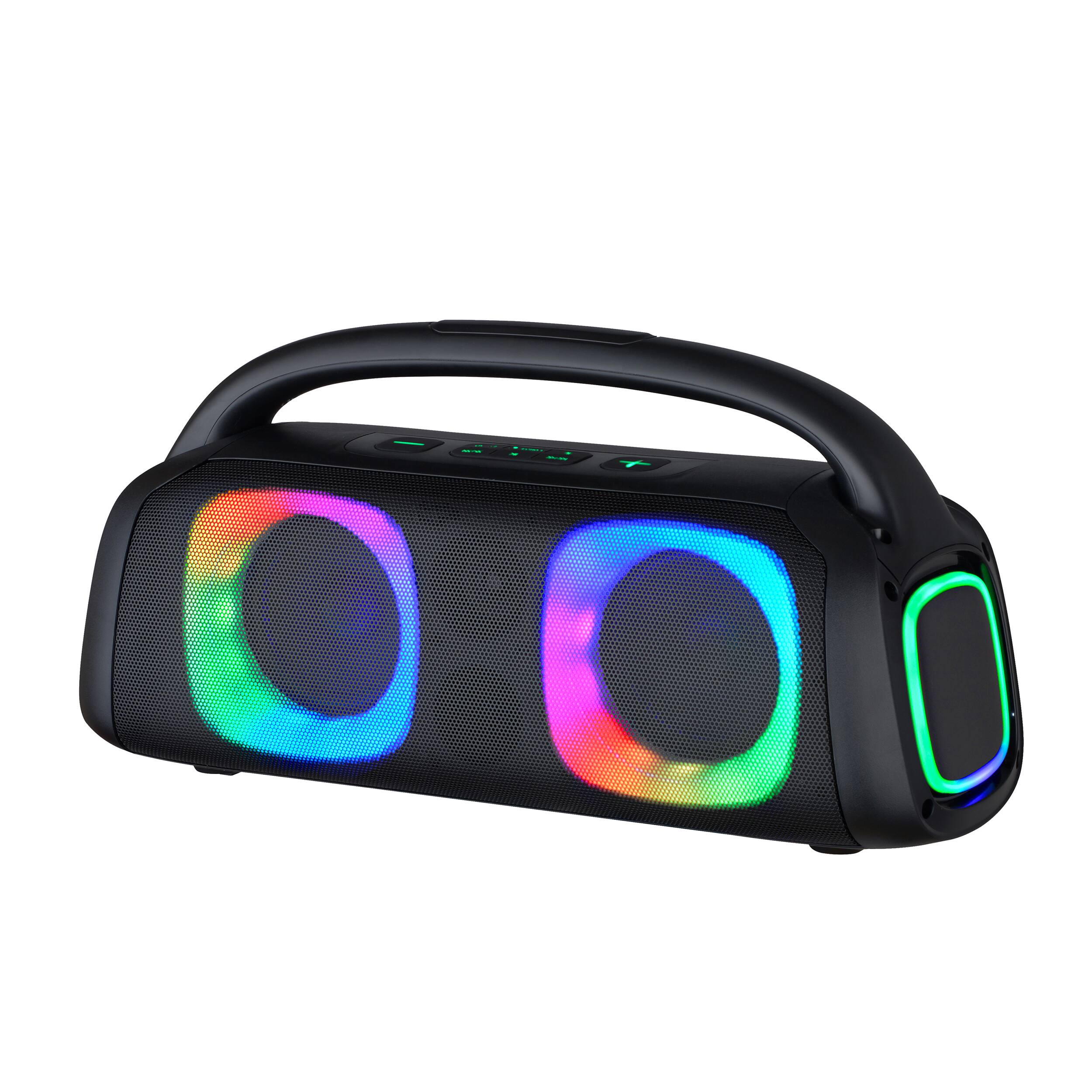 Alt View 1. iQ Sound - IQ Sound Portable Bluetooth Speaker with RGB Lights.