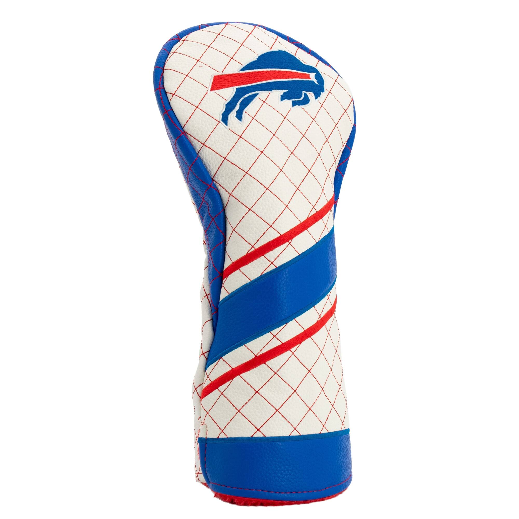 Alt View 2. Team Golf - Buffalo Bills Striped Quilted Driver Headcover - Multicolor.