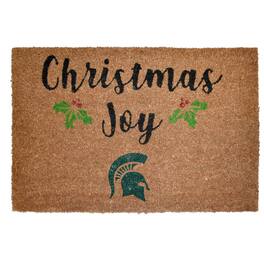The Memory Company - Michigan State Spartans 23" x 35" Holiday Door Mat - Multicolor