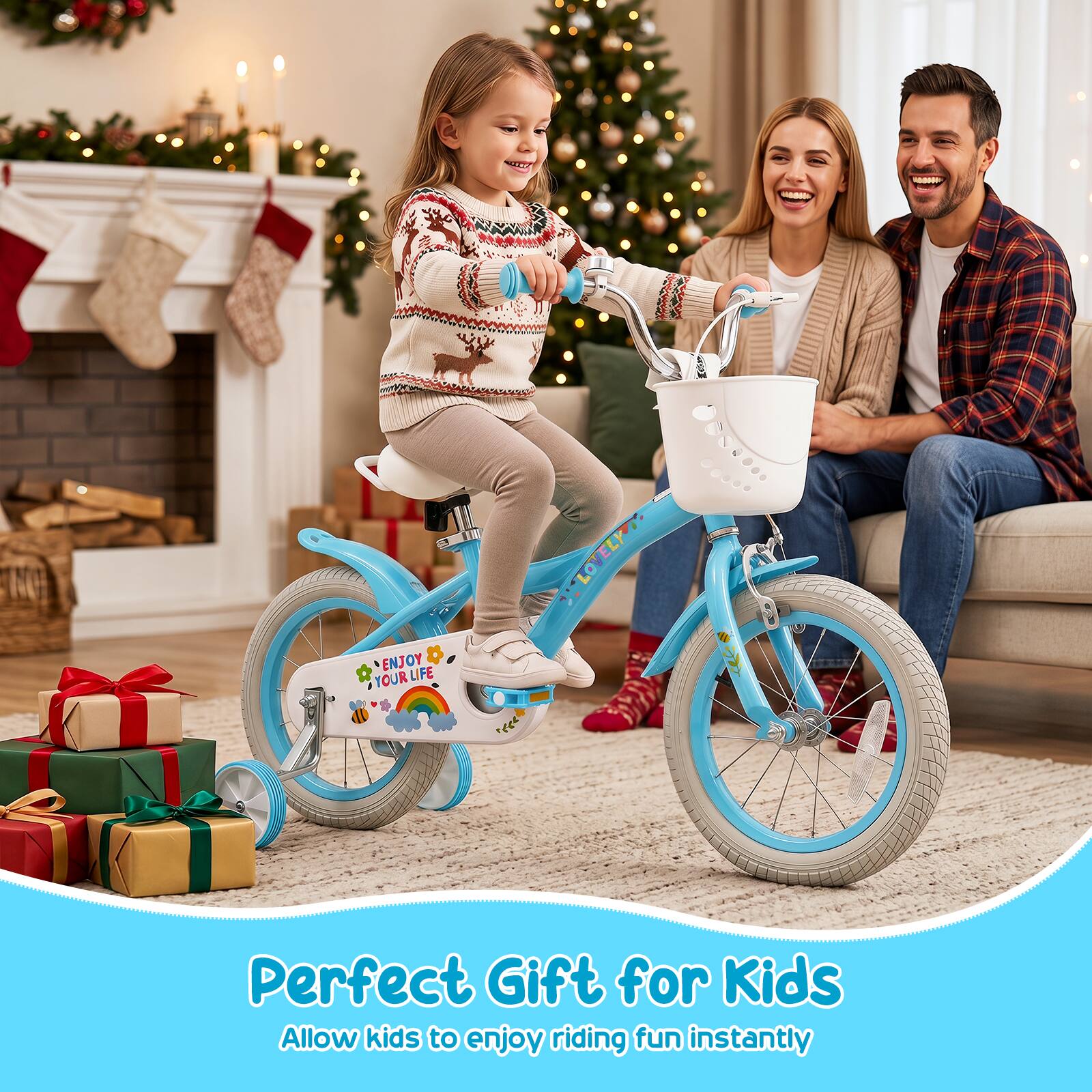 ENJOY YOUR LIFE

Perfect Gift for Kids
Allow kids to enjoy riding fun instantly
