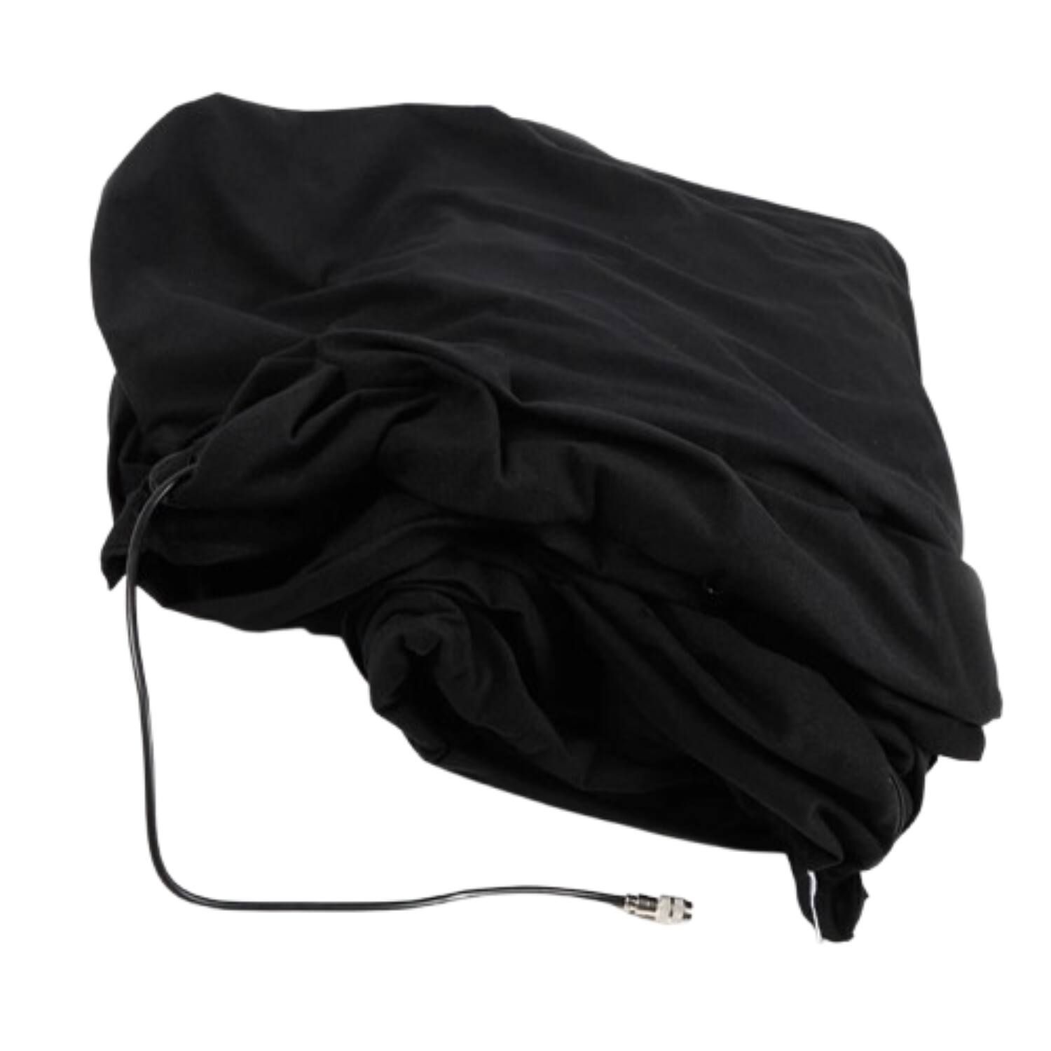 Front. Home Collection - 3m x 2m LED Stage Starlight Backdrop Curtain with DMX Controller - Velvet Black with White, Blue, Green, Red LEDs.