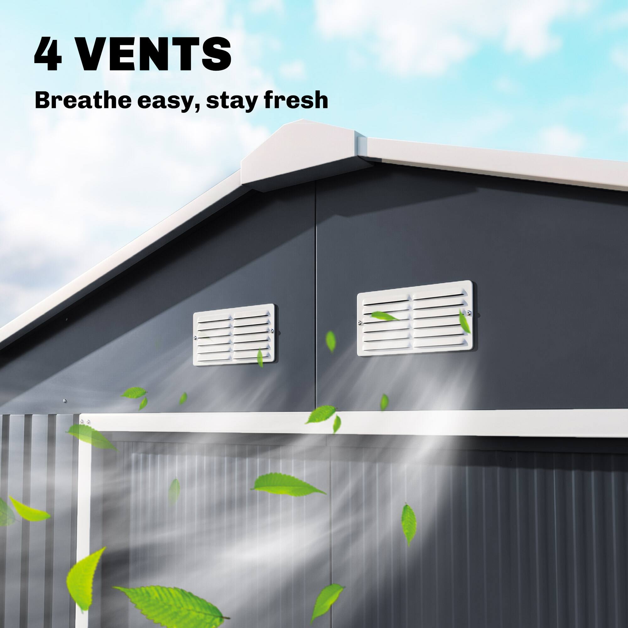 4 VENTS  
Breathe easy, stay fresh