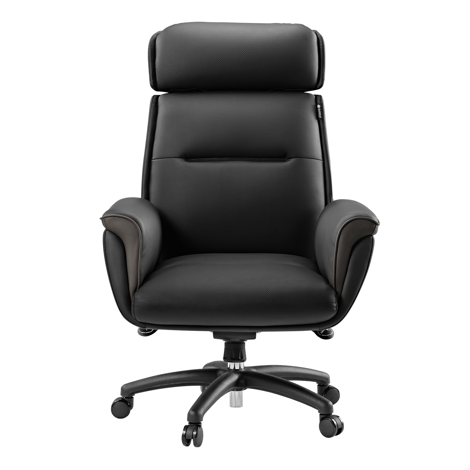 Eureka Ergonomic - Microfiber Leather Executive Office Chair - Black