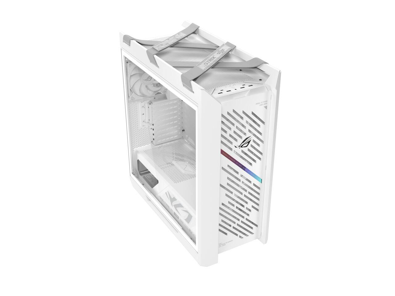 ASUS the rog strix helios ii white edition is an eatx mid tower