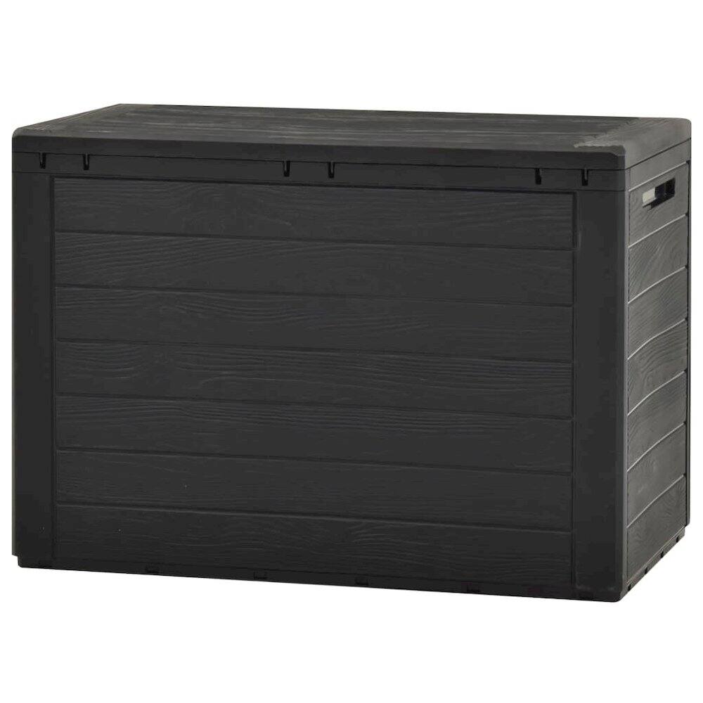 Alt View 4. vidaXL - vidaXL Storage Box Anthracite Polypropylene - Anthracite.