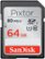 Front Zoom. SanDisk - Pixtor 64GB SDXC UHS-I Memory Card.