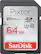 Front. SanDisk - Pixtor 64GB SDXC UHS-I Memory Card - Black/Red.