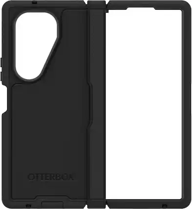 Front. OtterBox - Defender Series Pro XT for Samsung Galaxy Z Fold7 - Black.