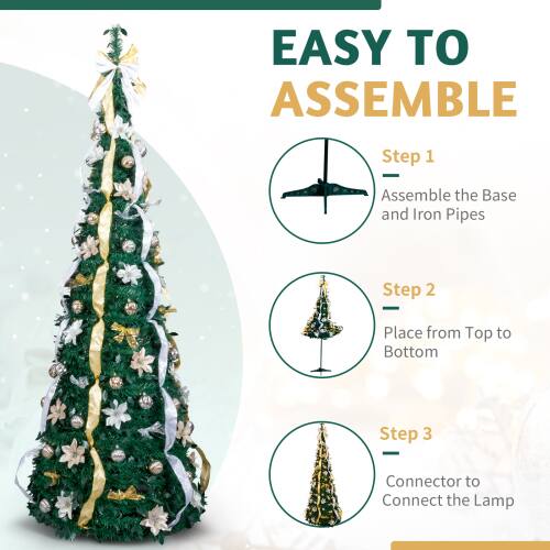 EASY TO ASSEMBLE

Step 1  
Assemble the Base and Iron Pipes

Step 2  
Place from Top to Bottom

Step 3  
Connector to Connect the Lamp