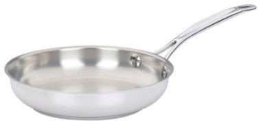 Cuisinart - Chef's Classic 8" Skillet - Stainless-Steel - Angle_Zoom