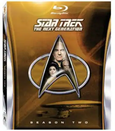 Front. Star Trek Next Generation - Star Trek: The Next Generation: Season 2 - BLU-RAY.