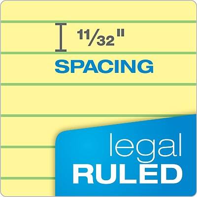 11/32" SPACING  
legal RULED
