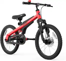Segway - Refurbished Excellent - Ninebot 18" Kids Bike Ages 5-10 with Aerospace Aluminum Frame - Red