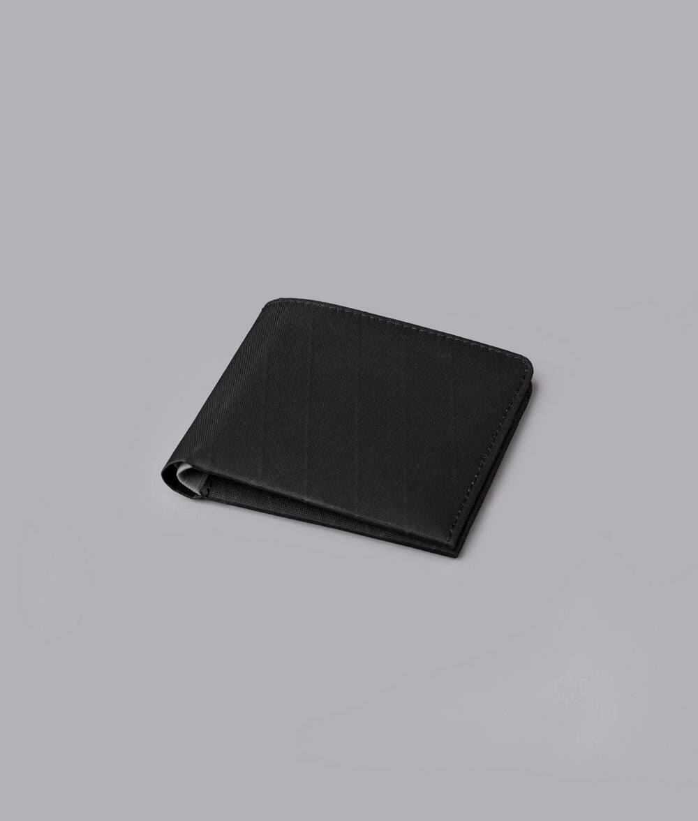 Angle. ALPAKA - ARK Classic Wallet,Bifold Wallet with Magnetic Closure, RFID Protection, Global Bill Fit,Gift-Ready Box - Black X-Pac X42.