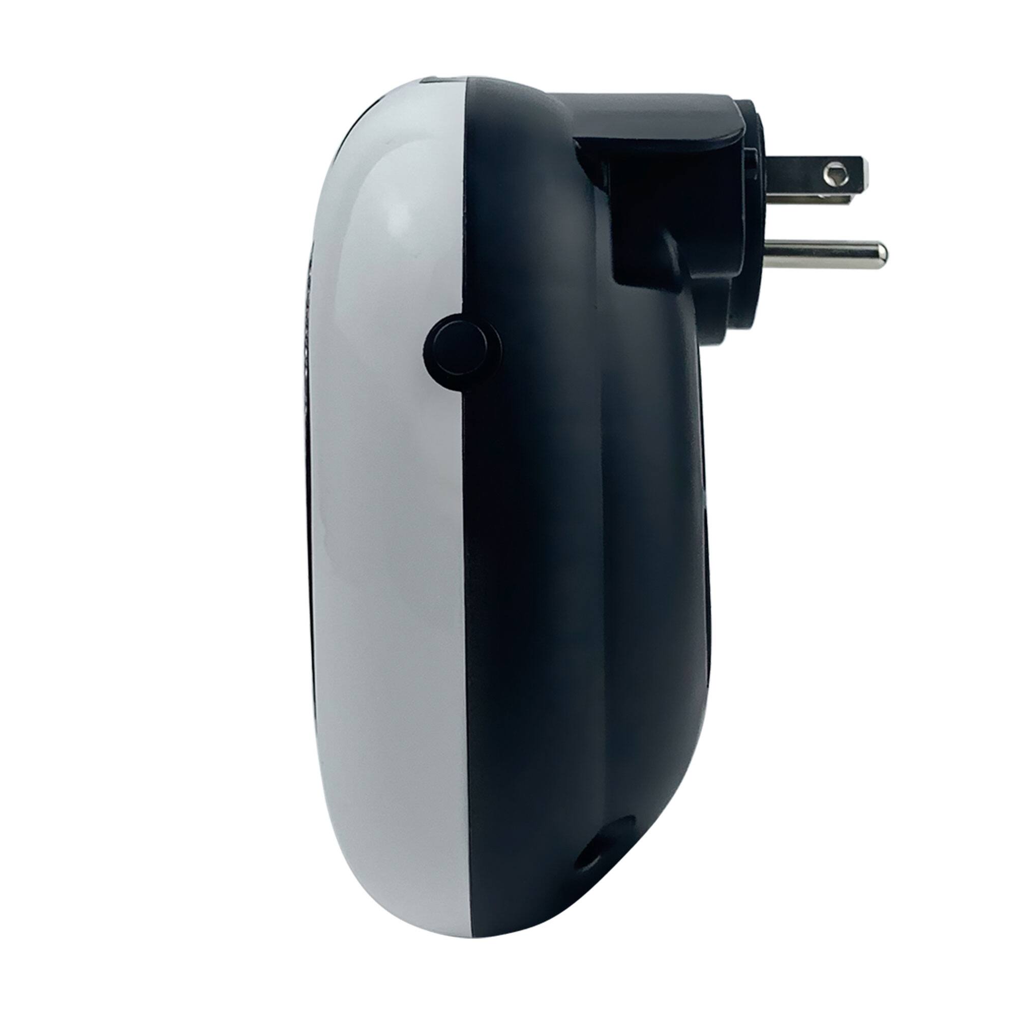 Alt View 8. Good Housekeeping - Good Housekeeping Wall-Mount Indoor Mini Space Heater w/ Thermostat, 750W, White - White.