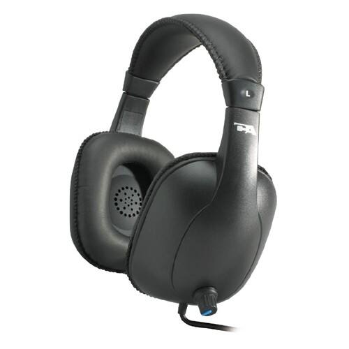 Front Standard. Cyber Acoustics - Pro Audio Stereo Headphone.