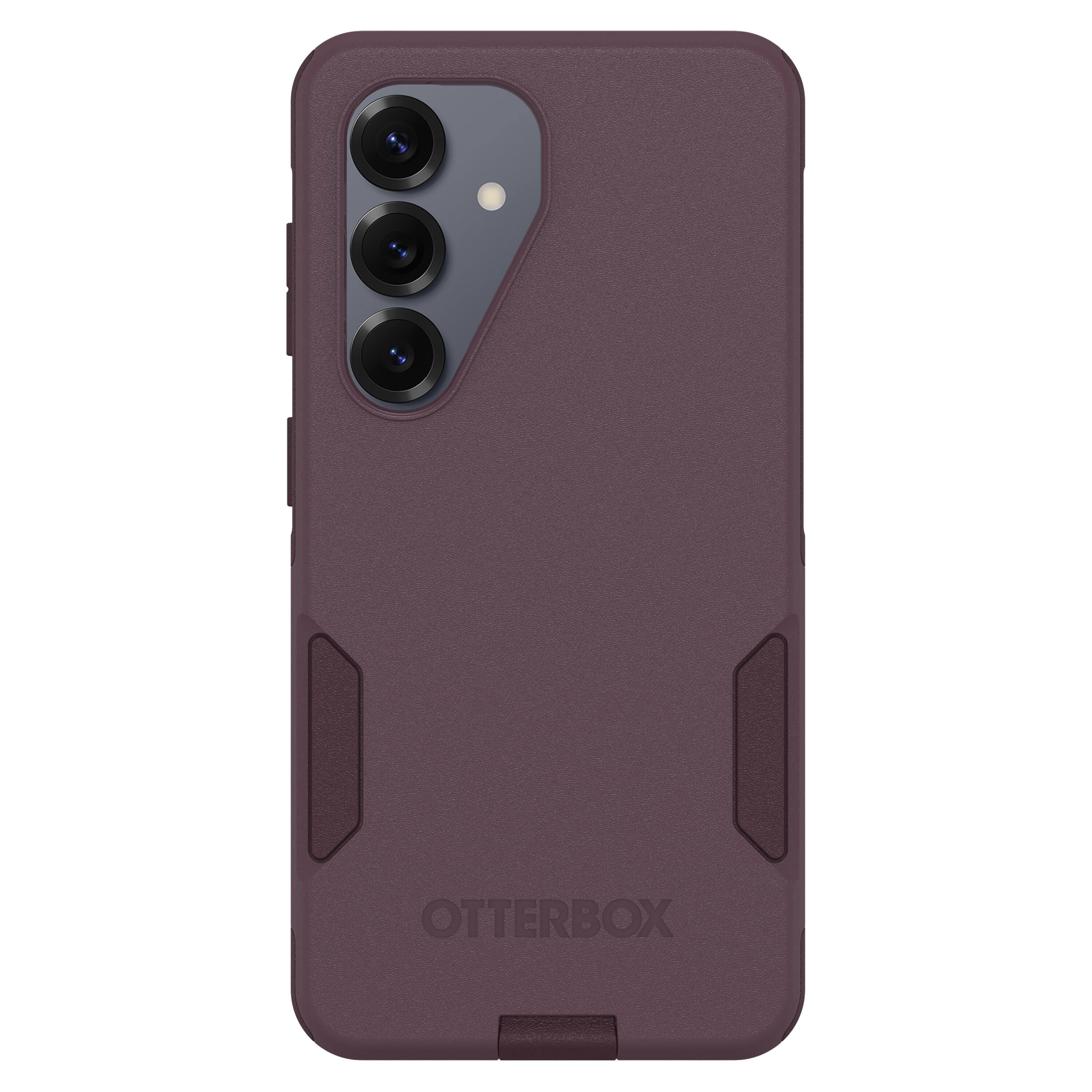 Angle. OtterBox - Commuter Series Hard Shell for Samsung Galaxy S26 - PURPLE.